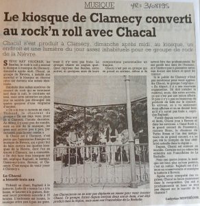 1995 : Concert au kiosque