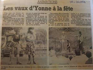 1994 : La fête des Vaux d'Yonne